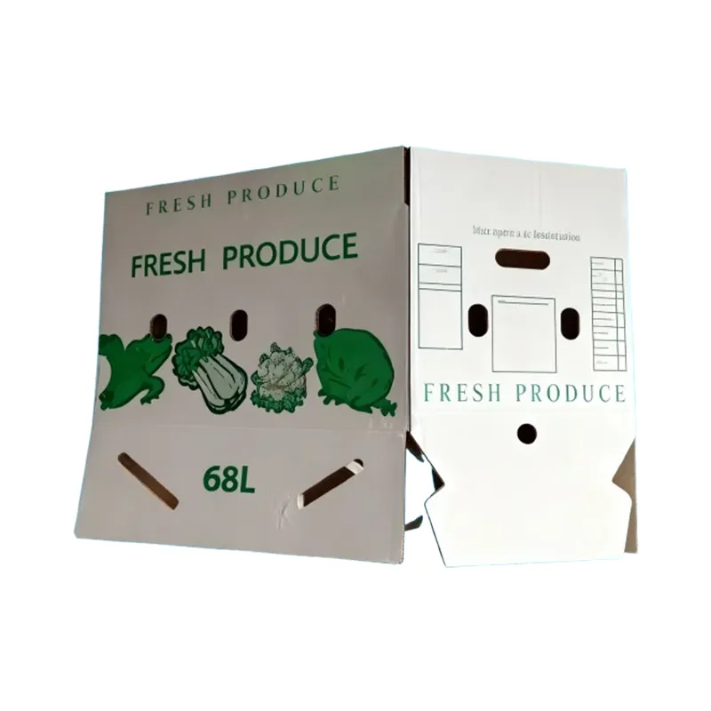 Recyclable wax corrugated boxes